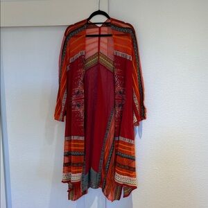 IVKO Multicolor Patterned Kimono